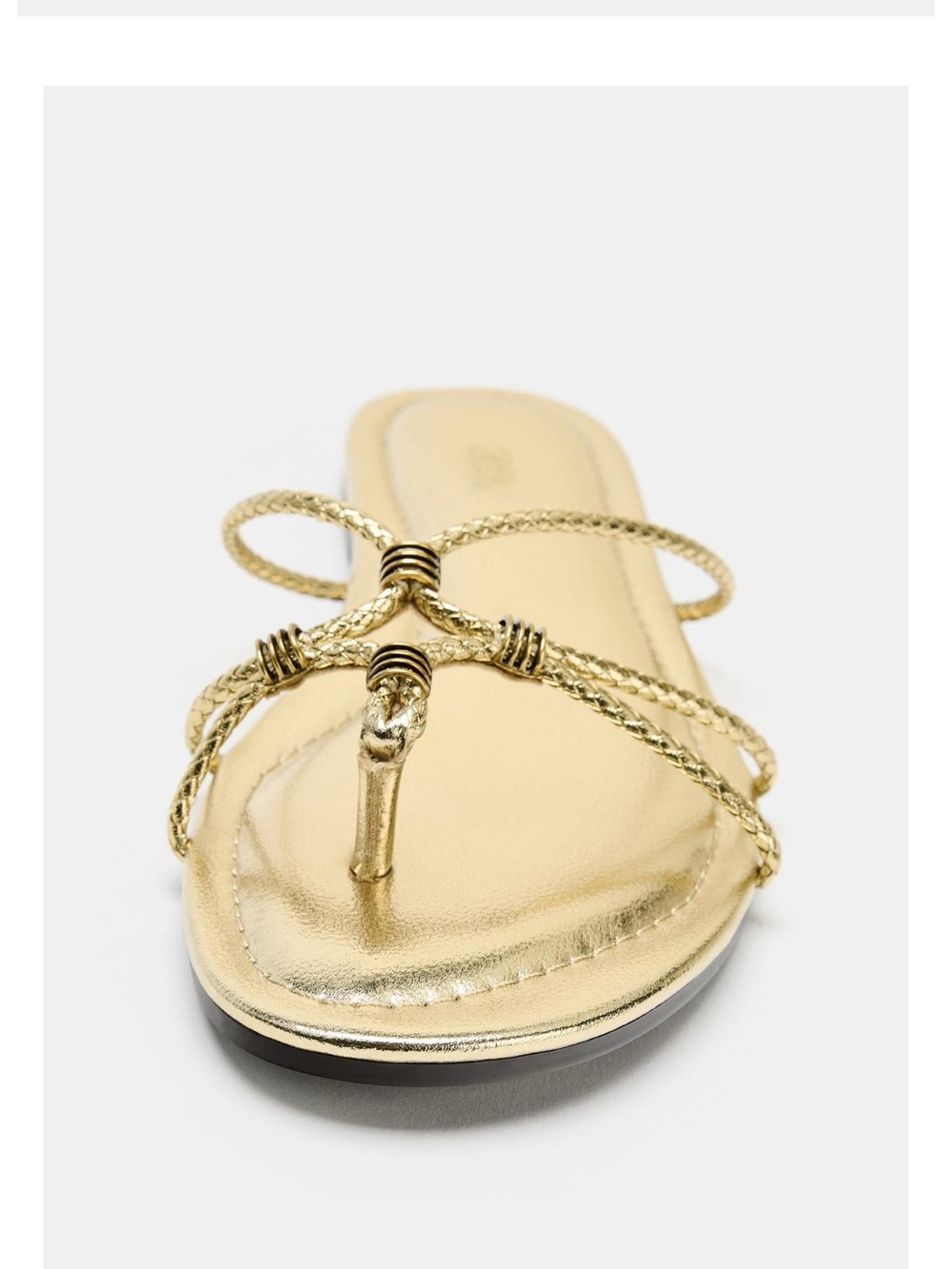 Gold Zara Sandals - Picture 6 of 6
